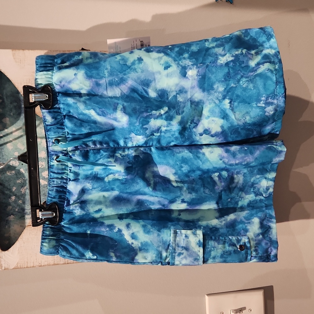NWT Oasis Boys sz L 14/16 Husky Swimtrunks